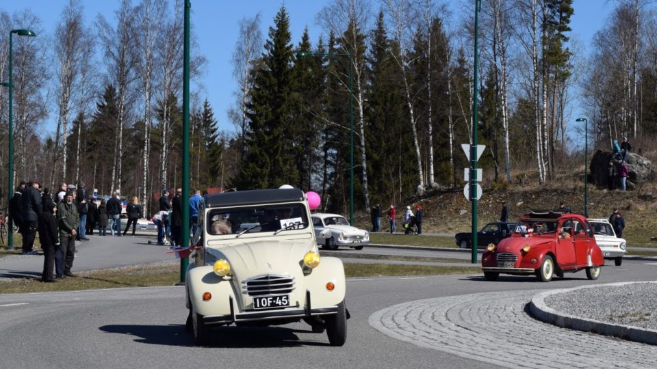 Vappuparaatin tunnelmaa Sastamalassa.