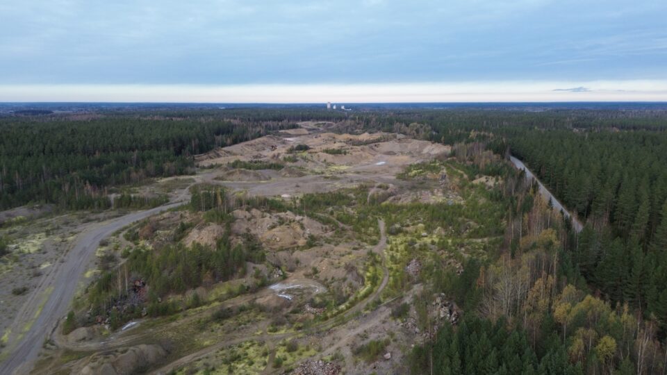 Ronkankankaan aurinkovoimalan alue